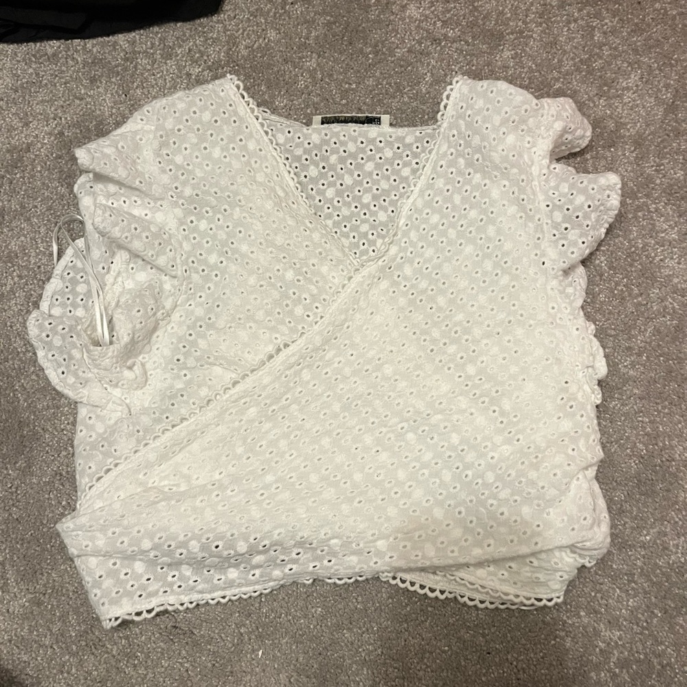 Cute tie top!